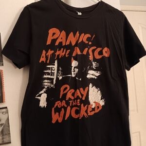 Panic! At The Disco Pray For The Wicked Black T-Shirt
